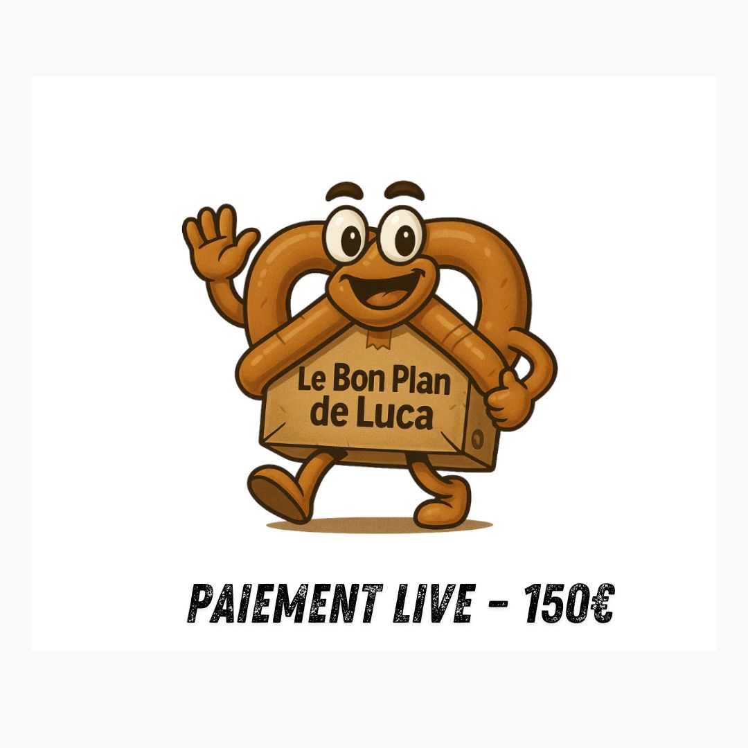 Paiement Live – 150€
